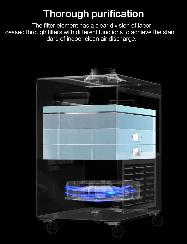 SRD50 Oral surgical aerosol suction machine